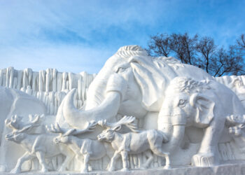 The sculptures that will make you pray for snow