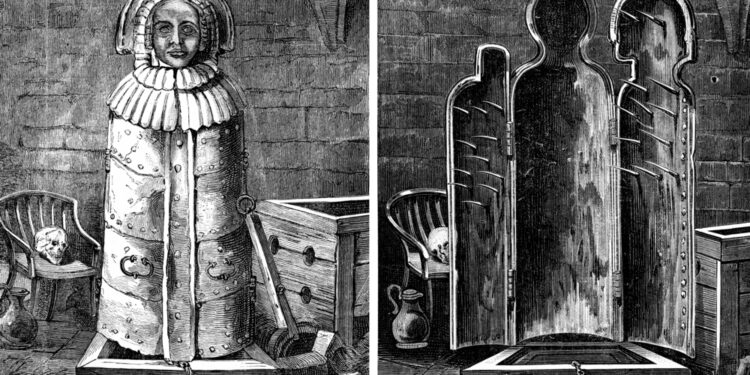 What is the truth behind the usage of the iron maidens?